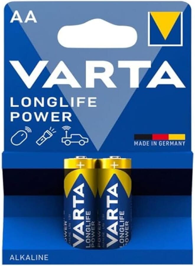 1.5V AA Longlife Power Varta Battery (2PCS)